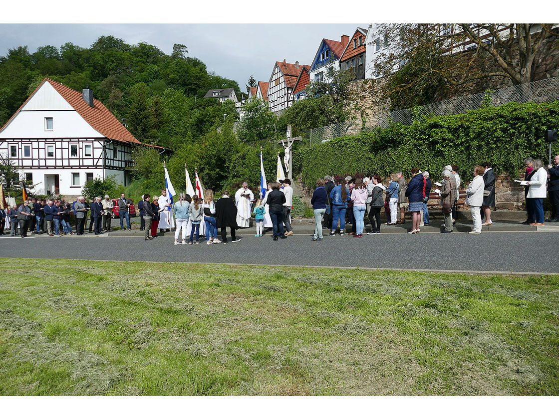 Bittprozession an Christi Himmelfahrt (Foto: Karl-Franz Thiede)